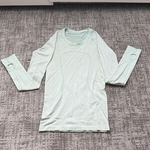 lululemon athletica Mint Long Sleeve Tee